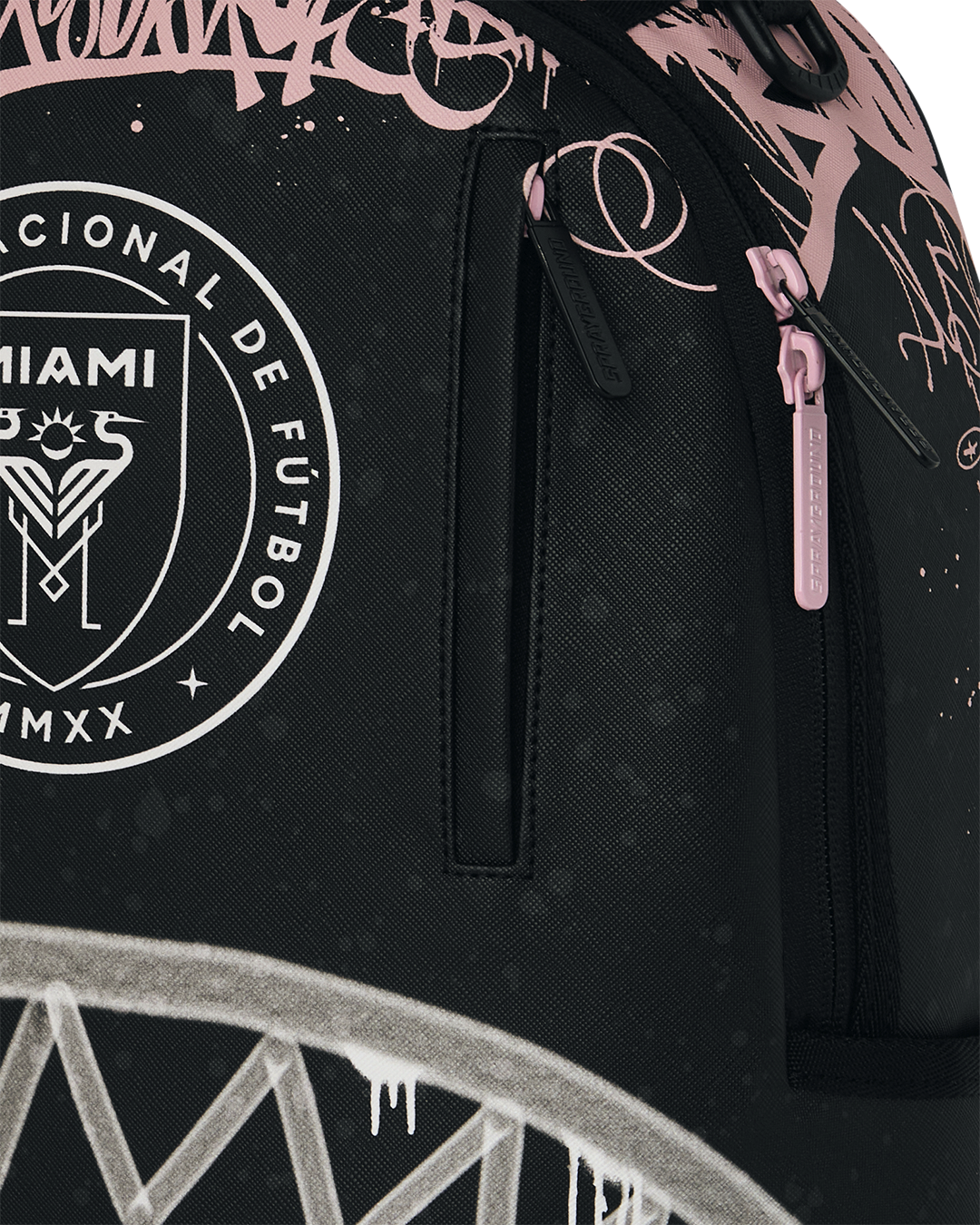 MLS COLLAB - INTERMIAMI STREETART (BLK) DLXSV BACKPACK - Image 6
