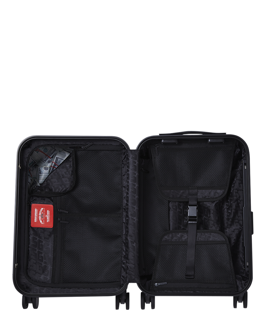 REALITY CHECK SHARKITECTURE CARRY-ON JETBLACK LUGGAGE (GUNMETAL HARDWARE) - Image 18