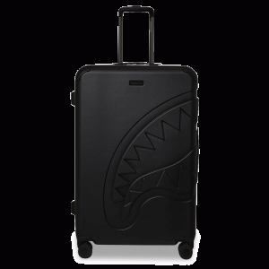 REALITY CHECK SHARKITECTURE FULL-SIZE JETBLACK LUGGAGE (GUNMETAL HARDWARE)