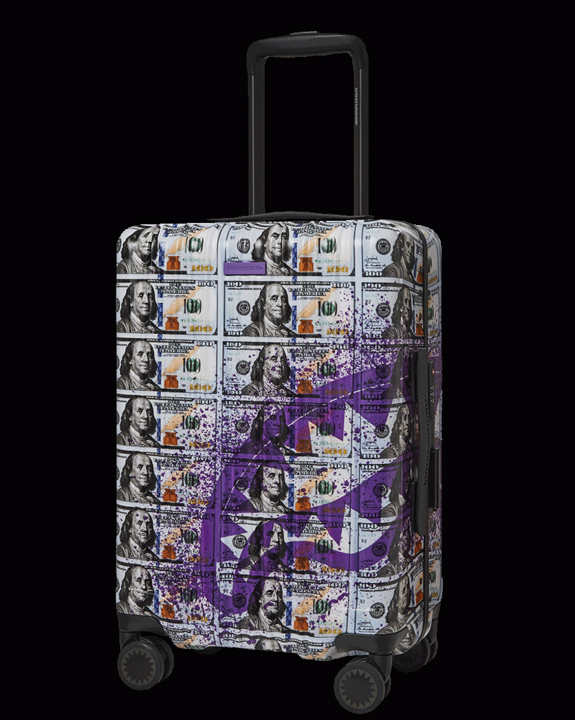 BILLIONS IN THE BANK HARD SHELL CARRY-ON LUGGAGE