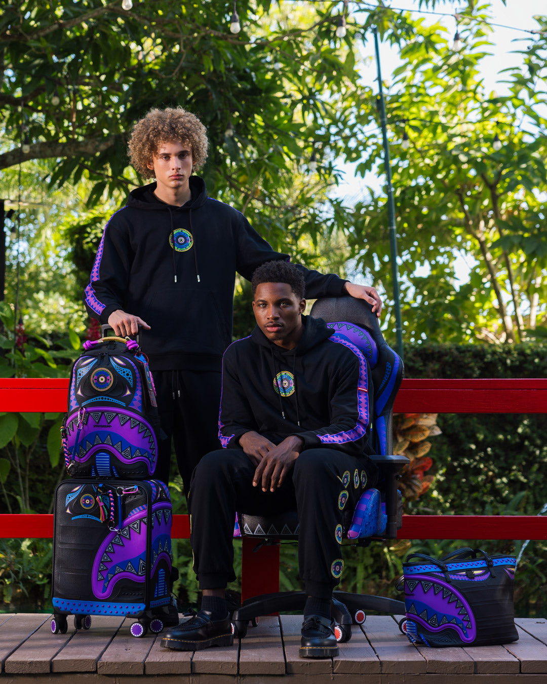 A.I. BROOKLYN & BEYOND ?C SANDFLOWER COLLAB IMPERIAL CARRY-ON LUGGAGE - Image 4