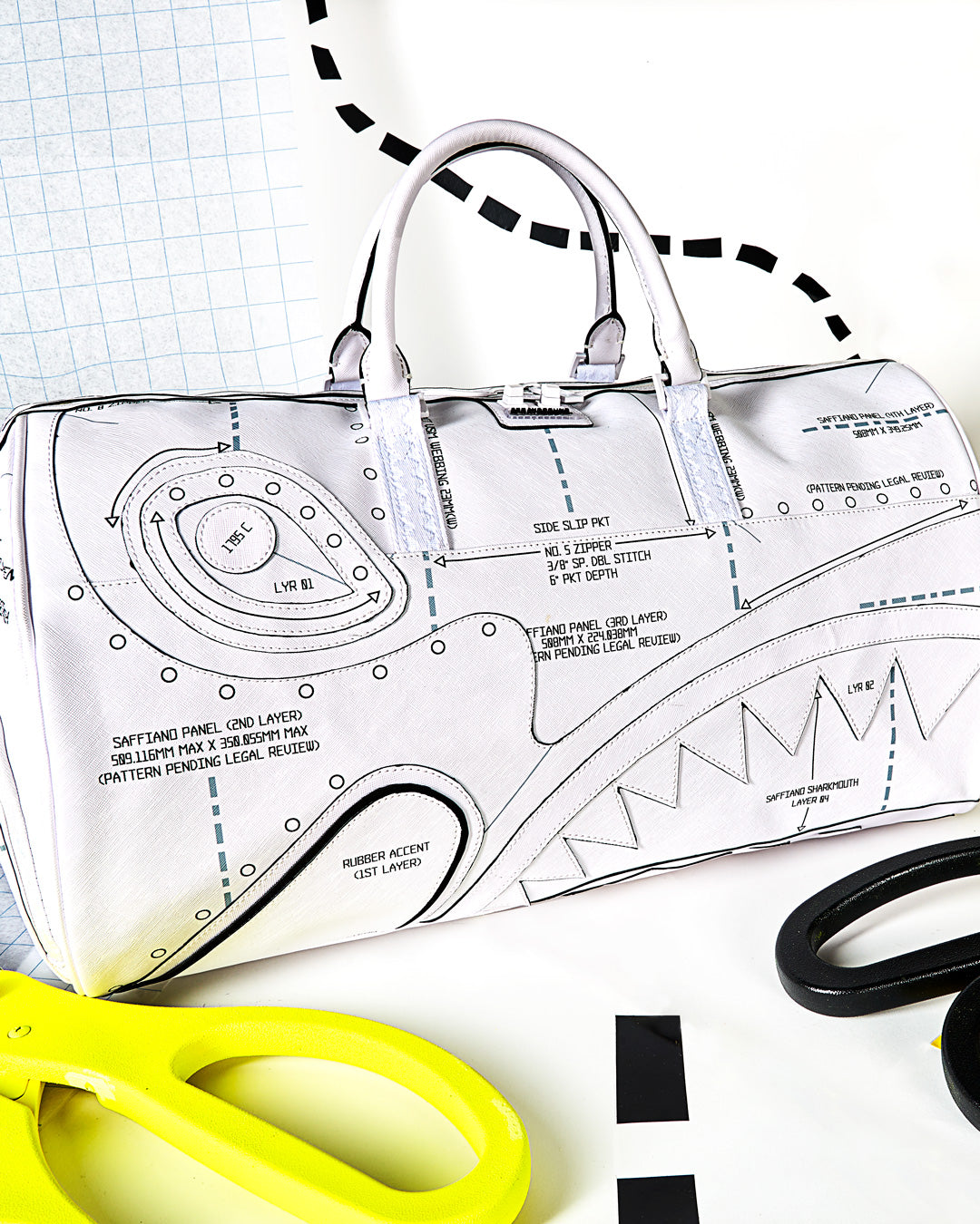 TECHNICAL CUT & SHARK DUFFLE - Image 6
