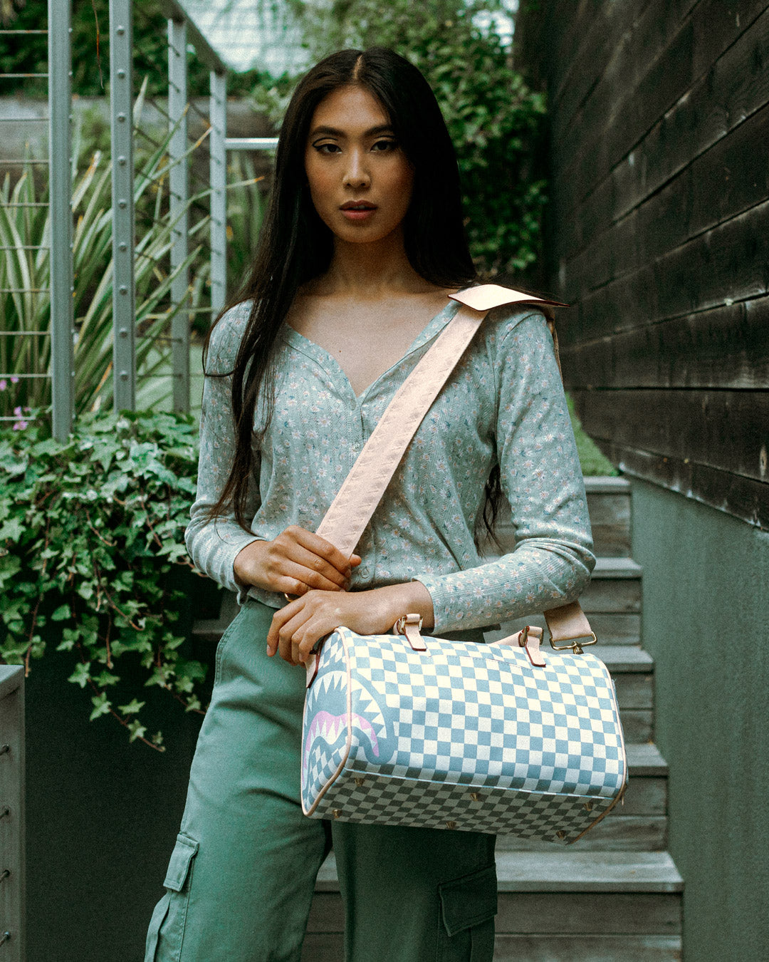 ROSE ALL DAY LA PALAIS MINI DUFFLE - Image 16