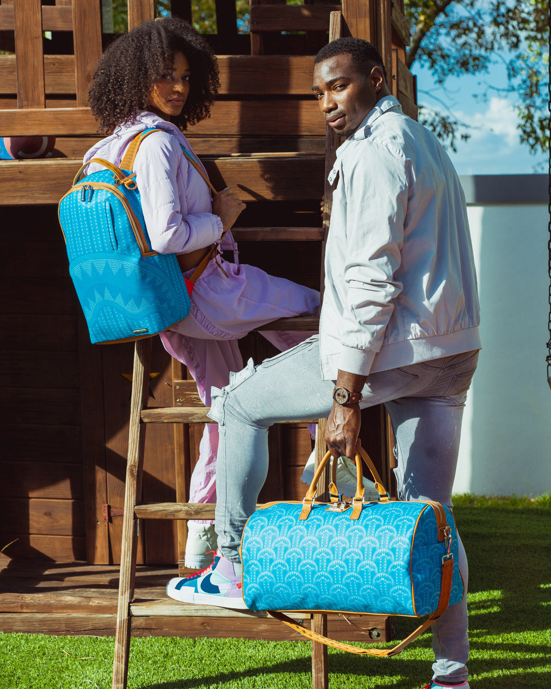 ILLUCHAINS TURQ DUFFLE - Image 9