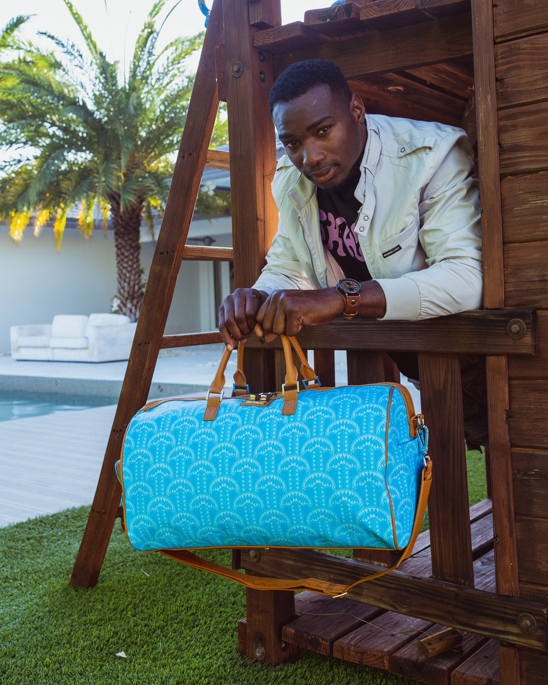 ILLUCHAINS TURQ DUFFLE - Image 15