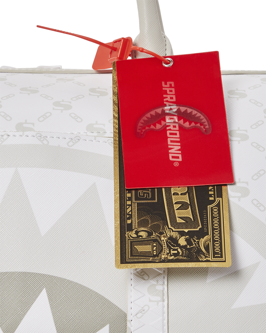 MONEY PATTERN POWDER MINI DUFFLE - Image 14