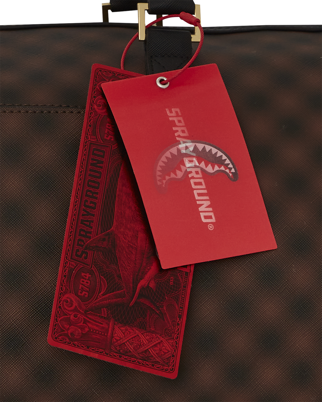 SHARKS IN PARIS BLUR EFFECT DUFFLE - Image 14