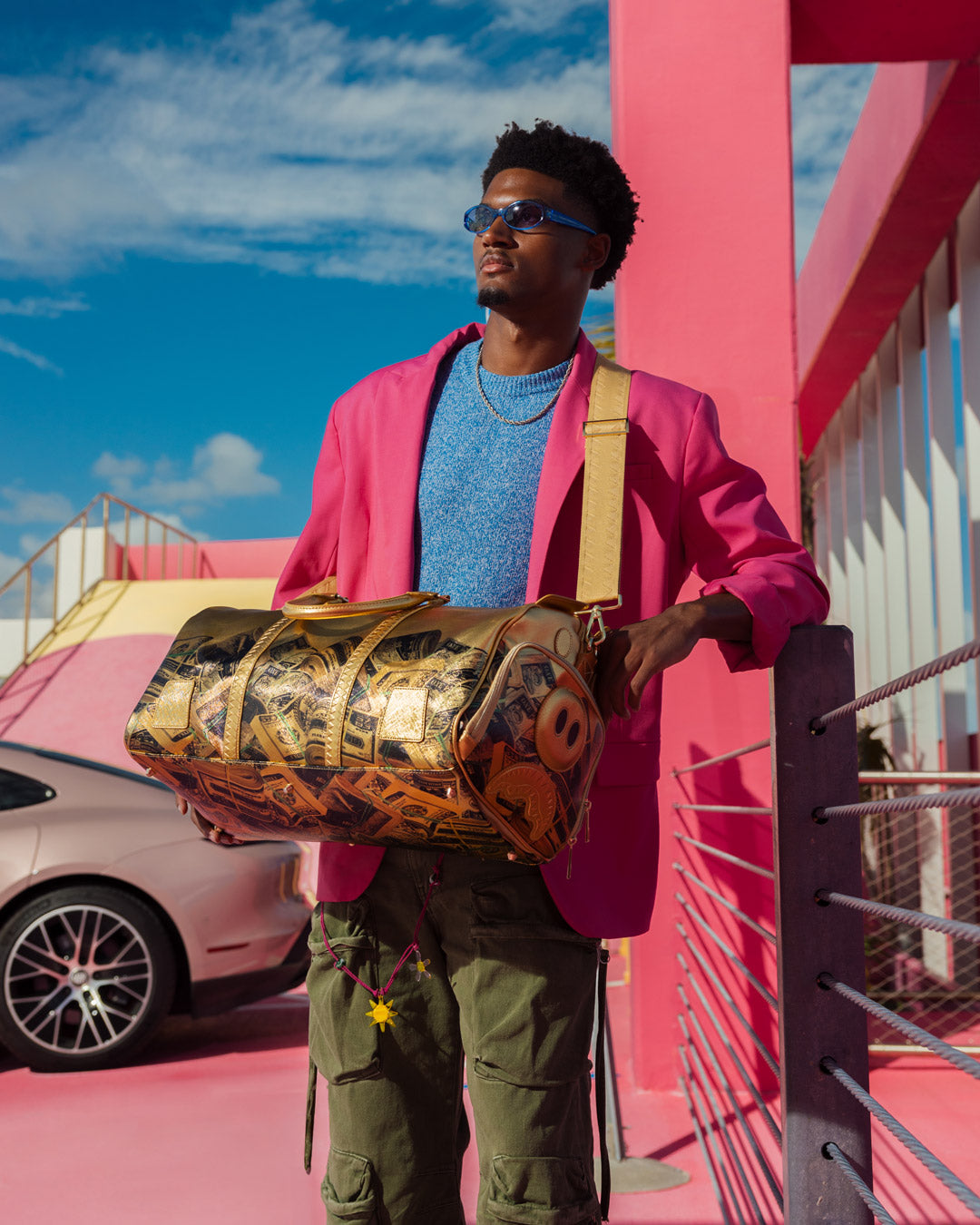 SQUID GAME COLLAB PIGGY BANK DUFFLE - Image 2