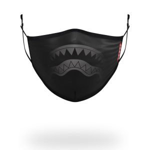 MIDNIGHT SHARK FORM-FITTING MASK