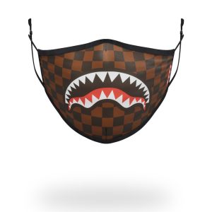 ADULT SHARKS IN PARIS (ORIGINAL) FORM FITTING FACE MASK