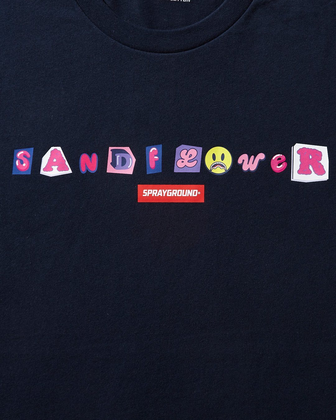 VIBE CHECK T-SHIRT (NAVY) - Image 3