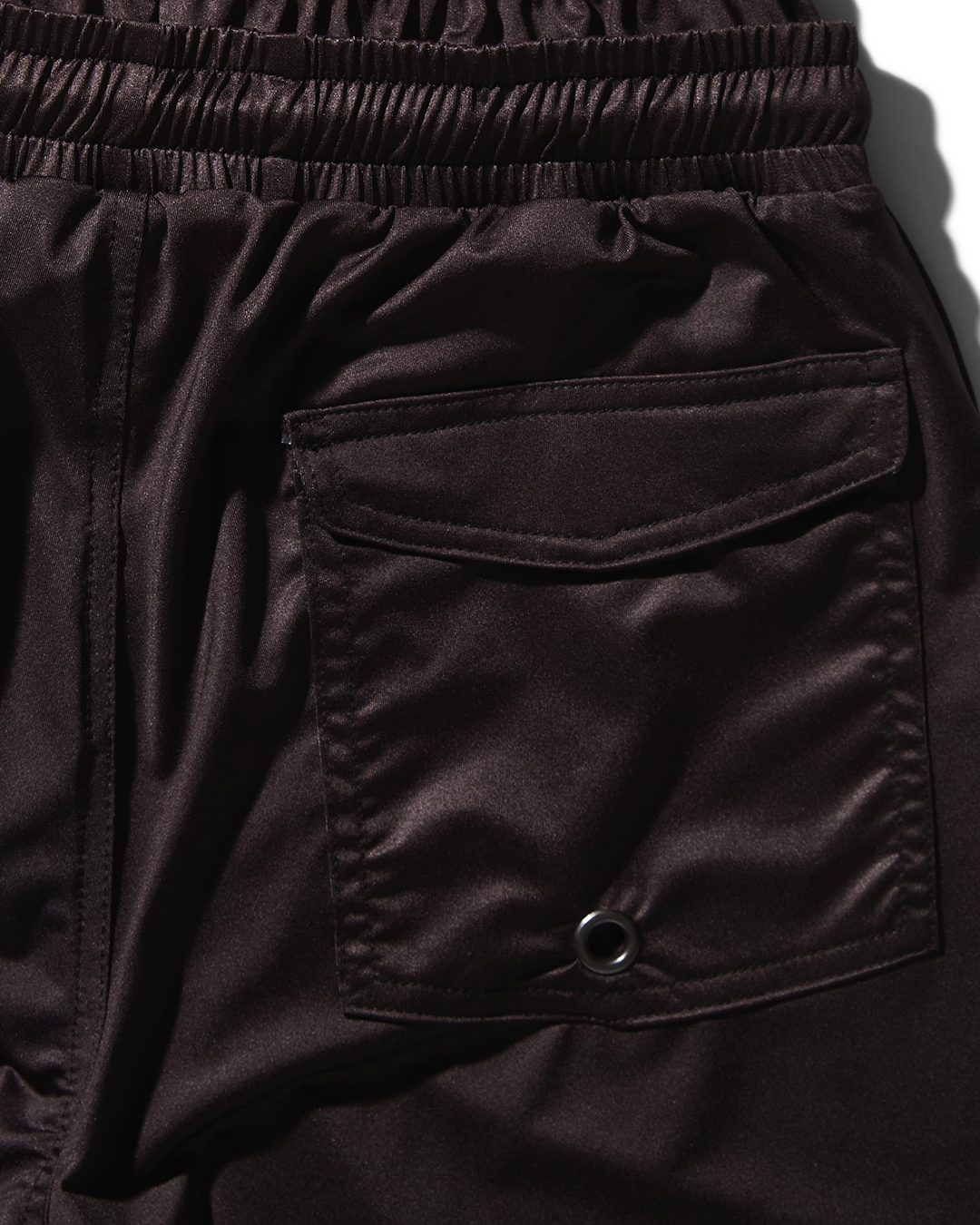 KIDS JAPAN WAVE SWIM TRUNKS (BLACK) - Image 4