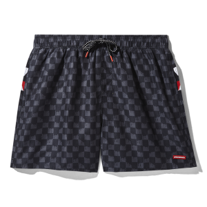 DRIP CHECK SWIM SHORTS