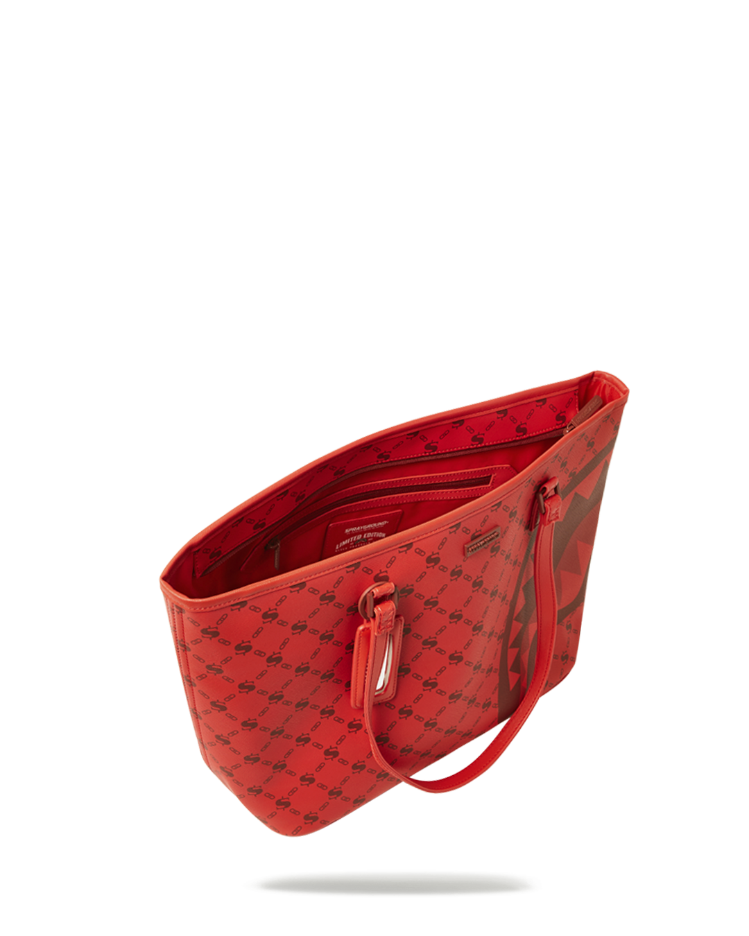 MONEY PATTERN BRICK TOTE - Image 7