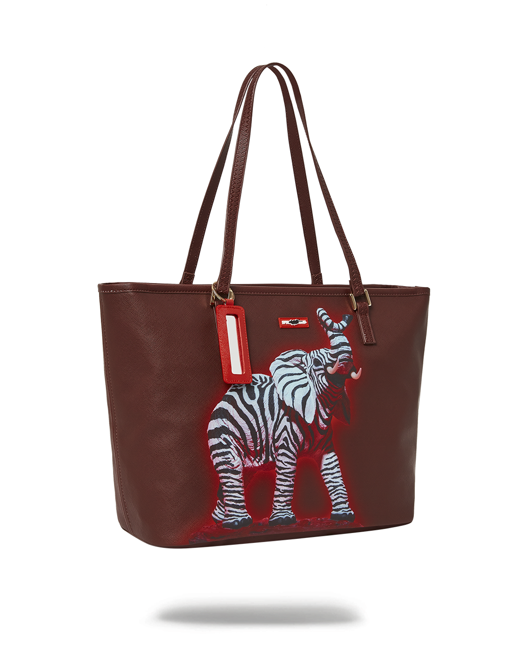ZEBRA ELEPHANT RON ENGLISH COLLAB TOTE - Image 3