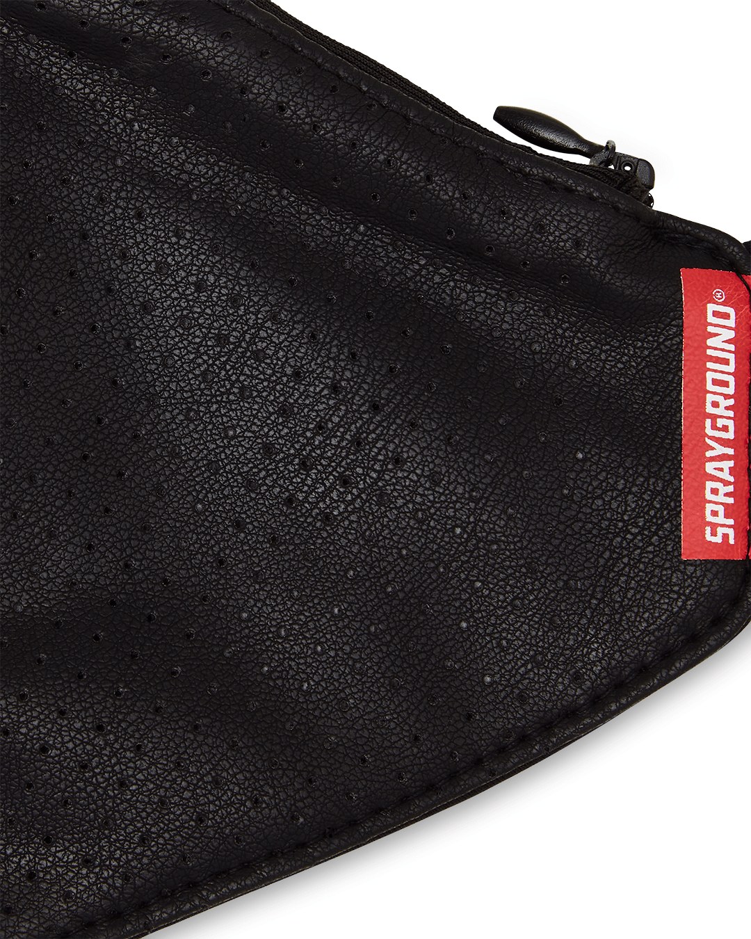 DAMAGE CONTROL STASH POCKET VEGAN LEATHER FACE MASK - Image 5