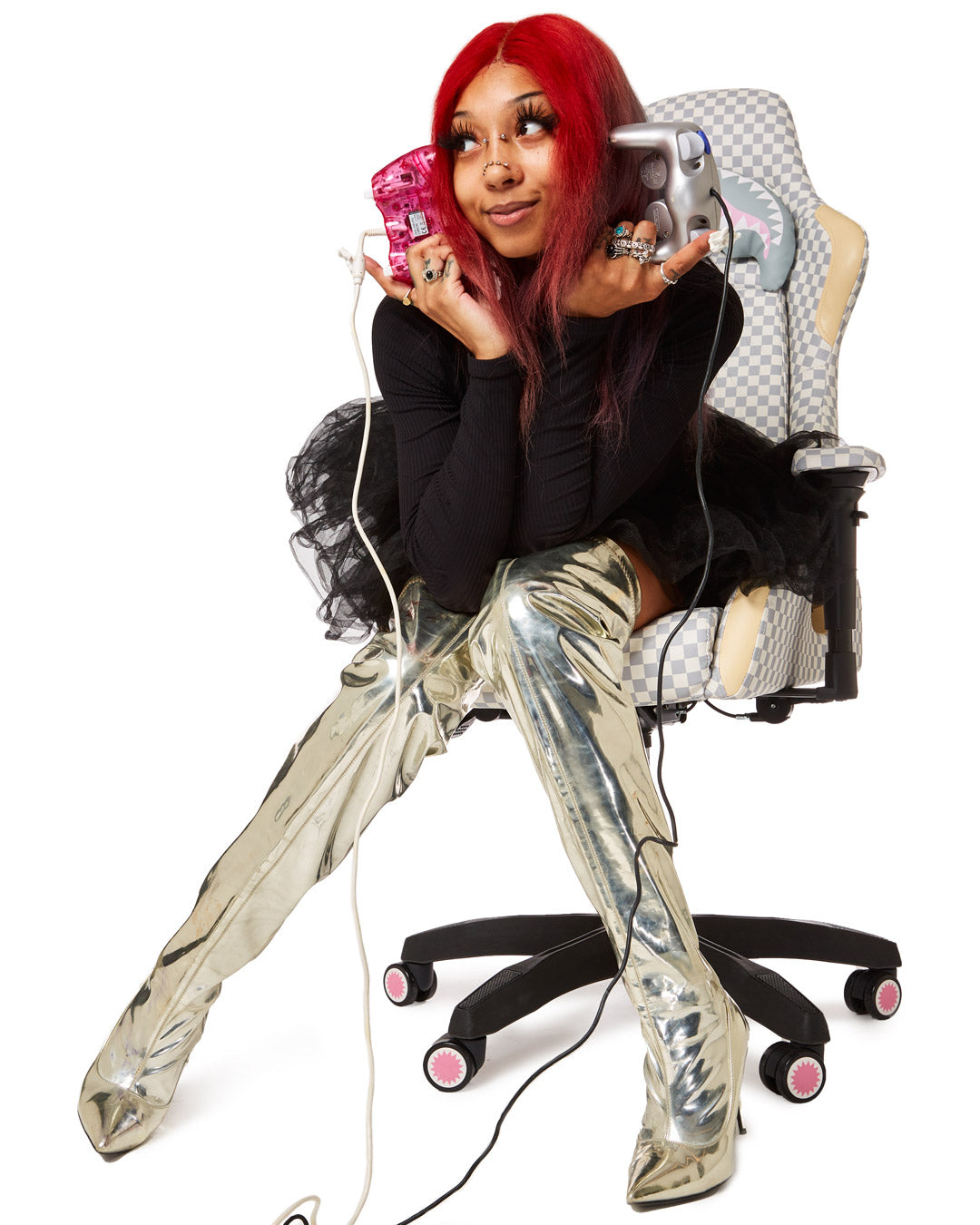 AIR TO THE THRONE JETSET GAMING CHAIR ?C SUPER RARE - Image 8