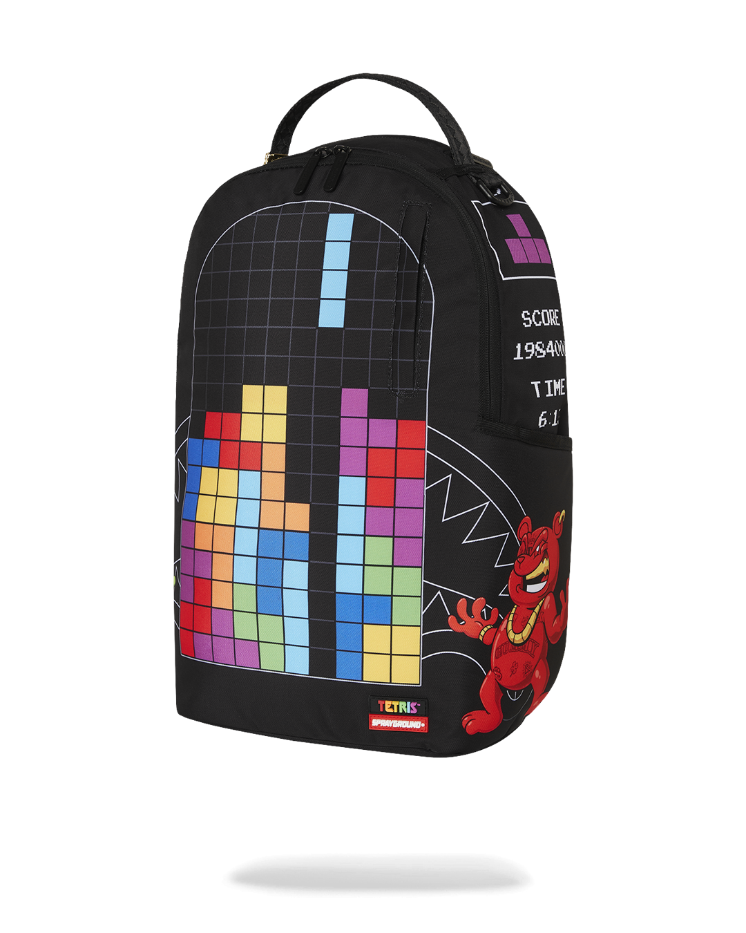 TETRIS WITH DIABLO AND MONEY BEAR BACKPACK - Image 9