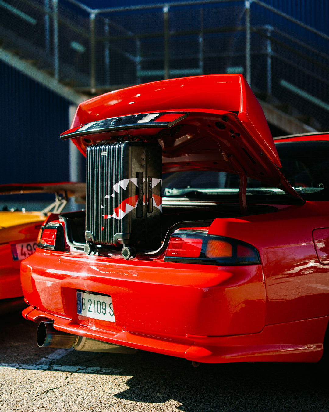 SPEED SHARK SIDE SWIPE HARD SHELL CARRY-ON LUGGAGE - Image 6