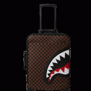 SAWTOOTH SHARKS IN PARIS CARRY-ON LUGGAGE