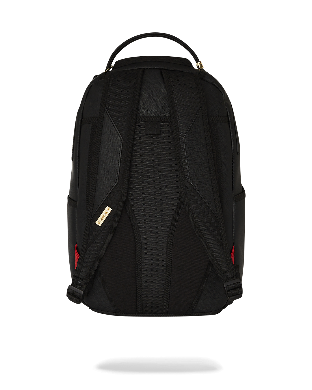 GOLD AND BLACK RACING STRIPES BACKPACK - Image 7