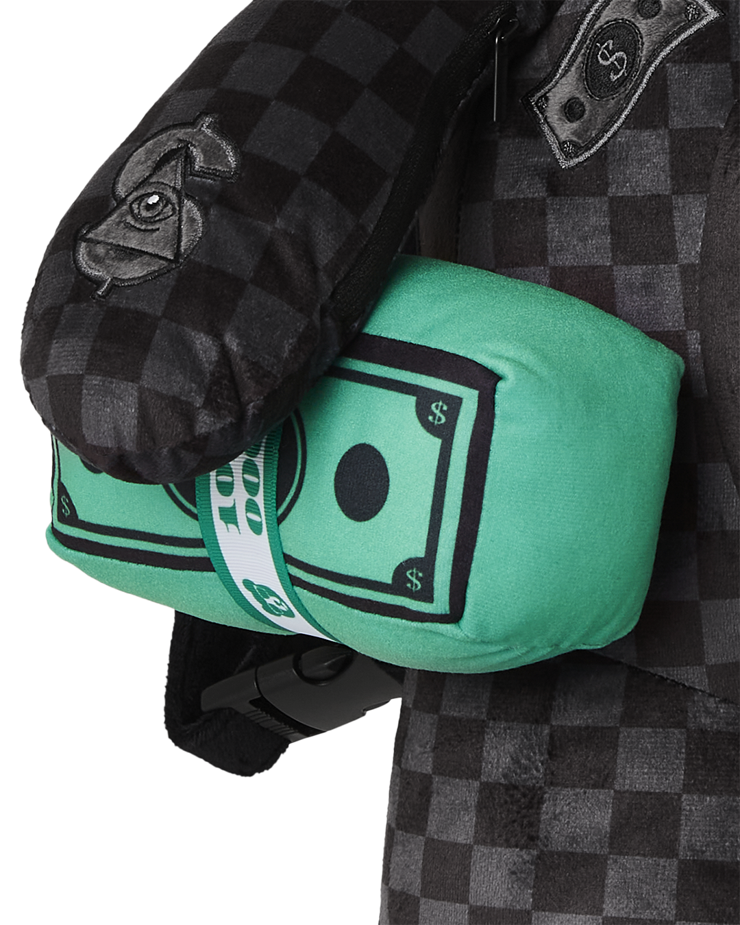 SPEED SHARK SIDE SWIPE MONEYBEAR TEDDY BEAR BACKPACK - Image 13