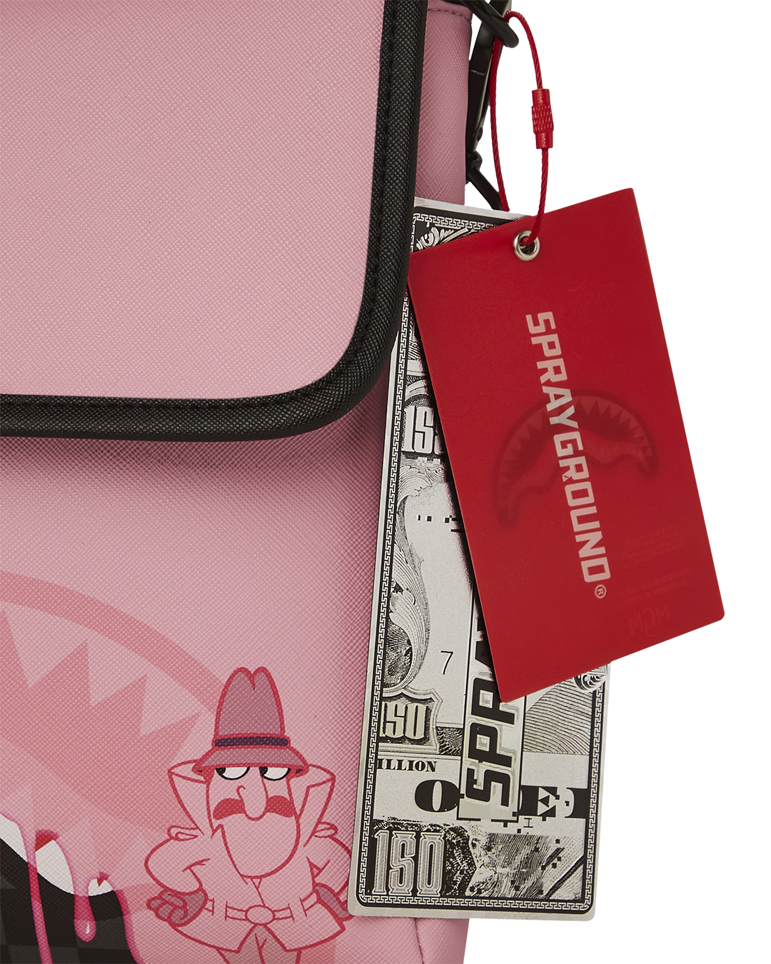 PINK PANTHER PINK PAINTER MESSENGER SLING BAG - Image 10
