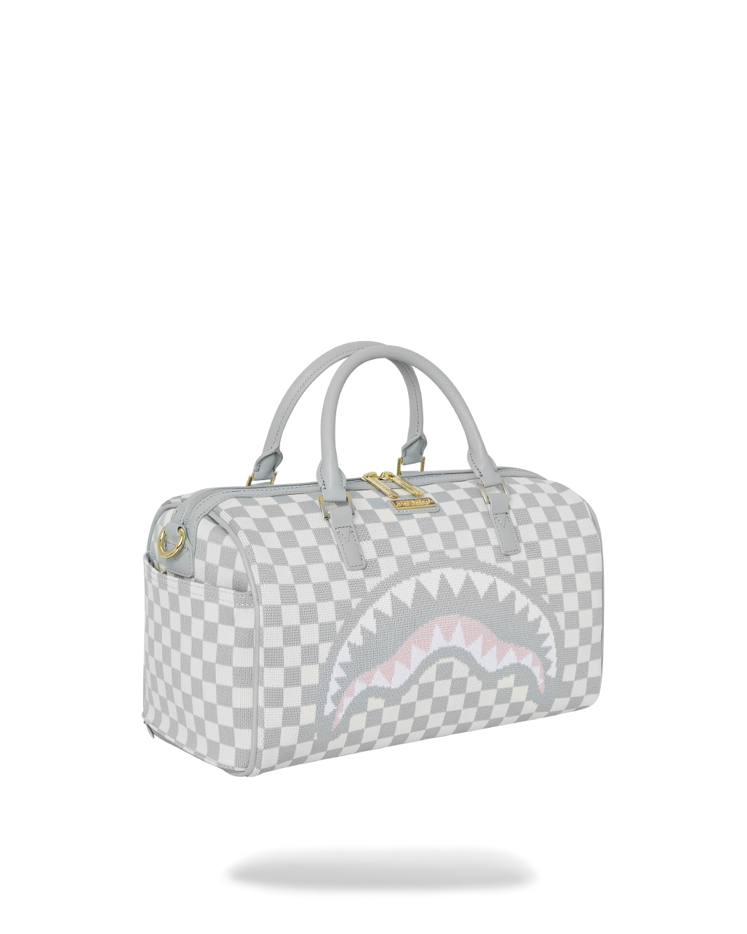 KNIT SHARKS IN PARIS IN CREAM MINI DUFFLE - Image 3