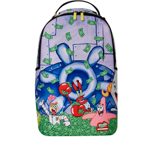 SPONGEBOB CREW MONEY BATH DLXR BACKPACK