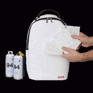 GRAFFITI ARTIST ?C DESIGN YOUR OWN BACKPACK ?C 9 STENCILS INCLUDED