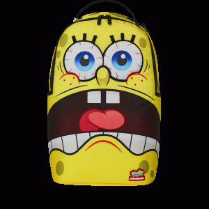 SPONGEBOB EYE POP REMOVABLE EYES BACKPACK