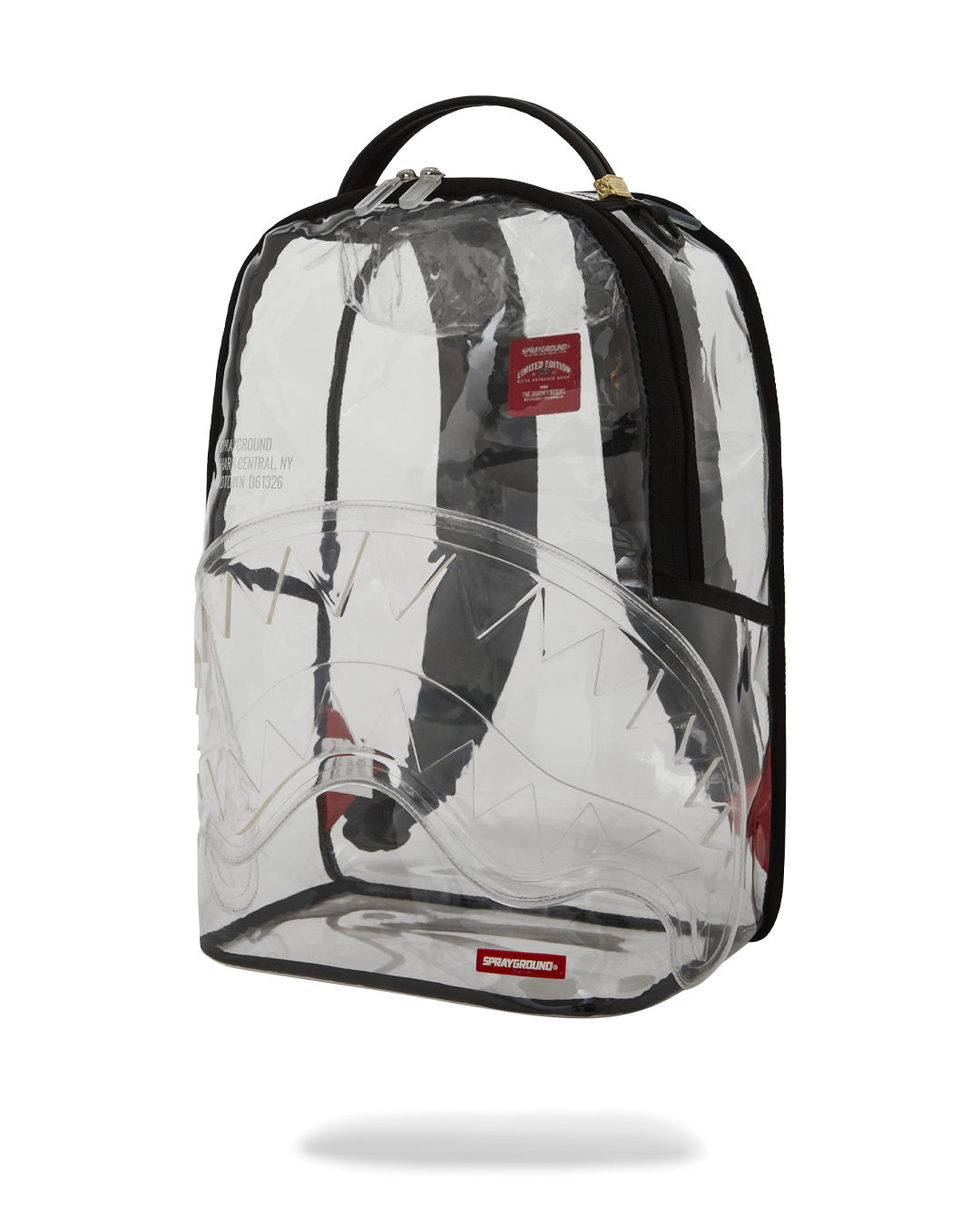 100% CLEAR BACKPACK - SHARK CENTRAL - Image 9